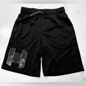EUC Under Armour Boys Black Shorts